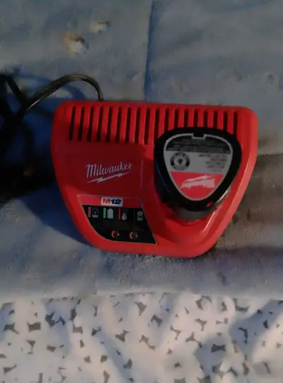 Milwaukee M12 Charger and Battery, View more
