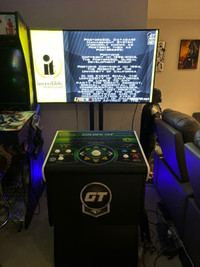 Golden Tee with Stand and TV