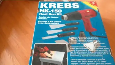 Outil Pistolet à air chaud Krebs  PAS LES 3 SPATULES (090825-ROB, View more