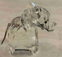 Swarovski Crystal Figure “Elephant - Metal Tail” #7640055