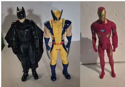 Figures Action Figures Batman, Wolverine, Iron Man, View more