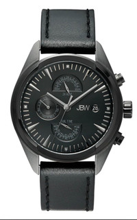 JBW Woodall J6300E All Black Dress/sports watch