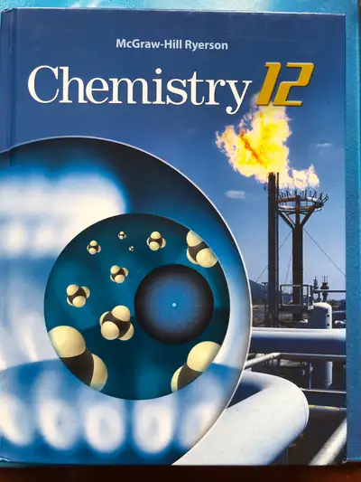 I'm selling a copy of the Chemistry 12 McGraw-Hill Ryerson textbook, perfect for high school student...