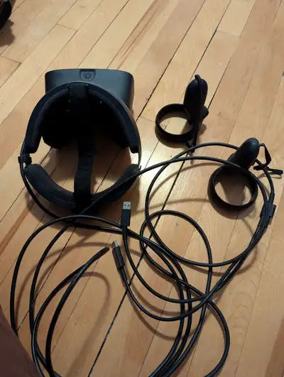 With cable and controllers