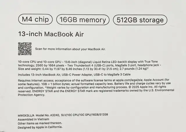 MacBook Air65729280572673122