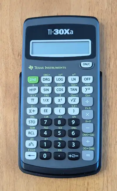 Scientific Calculator - (Texas Instruments TI-30Xa), View more