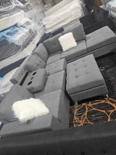 Reversible Sectional Sofa For Sale!! Must Go ASAP, View more