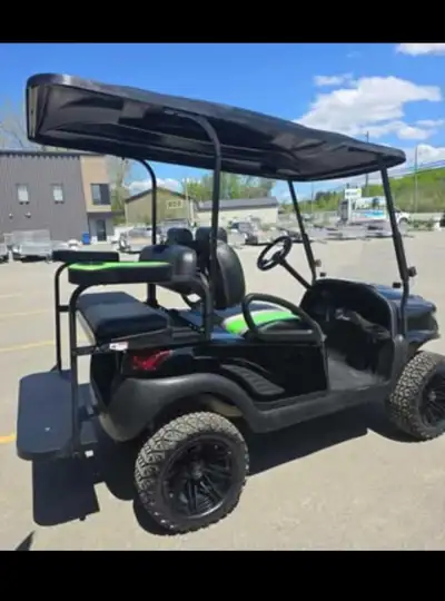 2017 Club Car Precedent Golf kart– Lifted & Loaded Lifted with custom mags & tires Rear flip seat fo...
