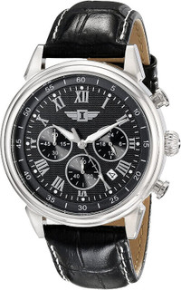 INVICTA Men's Watch 90242-001 Chronograph Black Dial - NEW