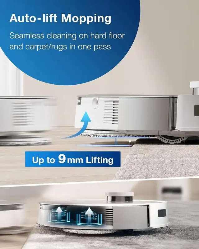 ECOVACS DEEBOT T10 Omni Robot Vacuum and Mop, Hot Water Mop in Vacuums in Kitchener / Waterloo - Image 11