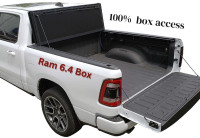 Flip back Hard top Tonneau cover Ram 1500 6.4ft Box New Body