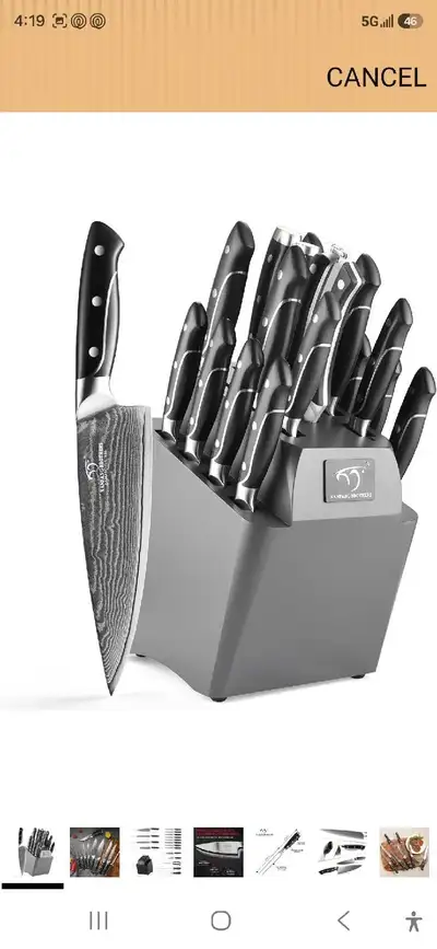 Nanfang Brothers Knife Block Set, View more
