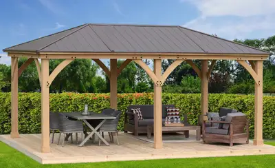Large Gazebo - deck not included, View more