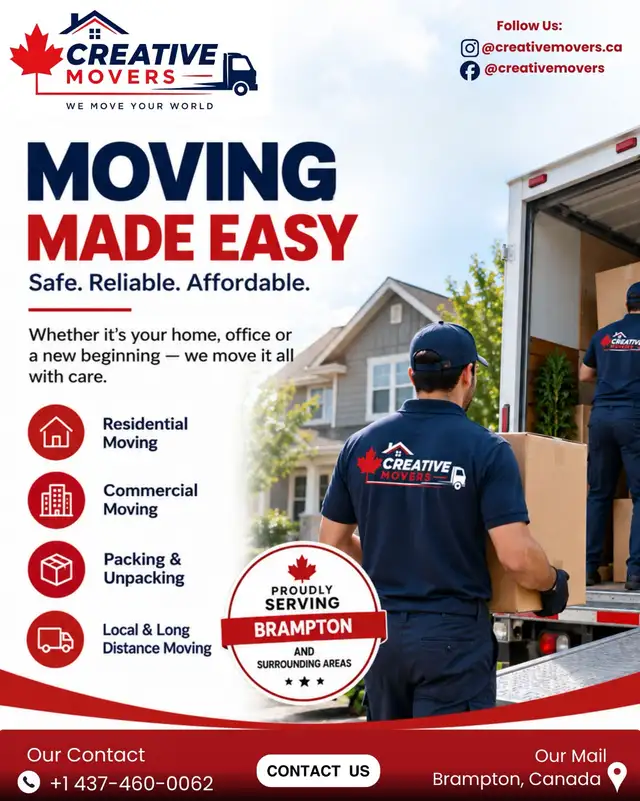 Professional Movers Local & Long Distance Movers Move 4374600062