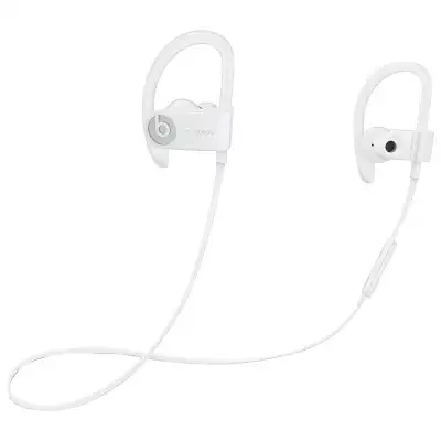 Apple ML8W2LL/A Beats by Dr.Dre Powerbeats 3 In-Ear Bluetooth Sport Headphones - White Push through...