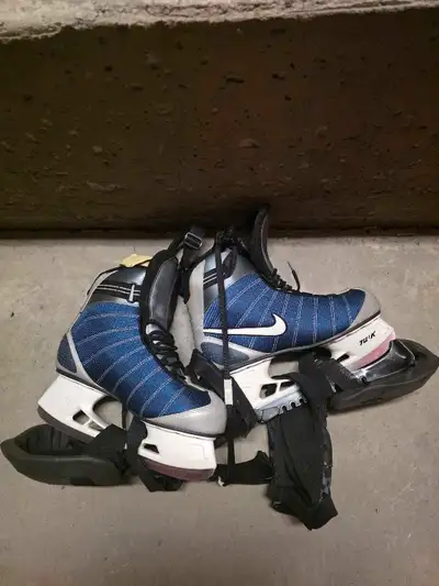 Online skates and ice skates including pads, View more