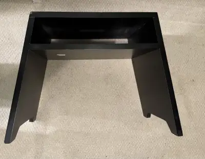 Wood Side table with shelf, View more