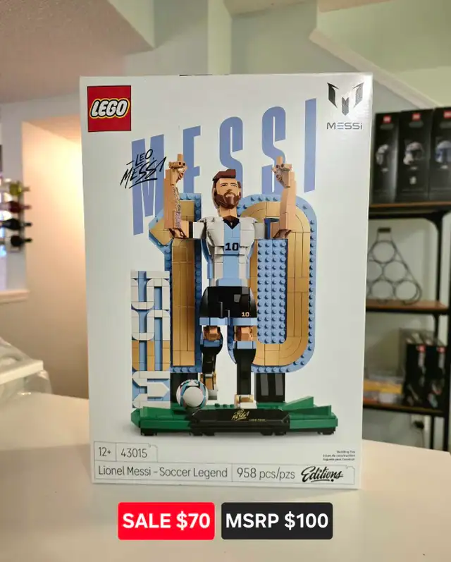LEGO Lionel Messi - Soccer Legend (43015)