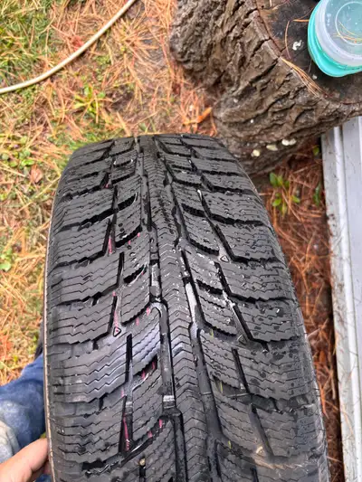 Set of winter tires came off of 22 Palisade, BFGoodrich winter tires, awesome shape, low km used on...
