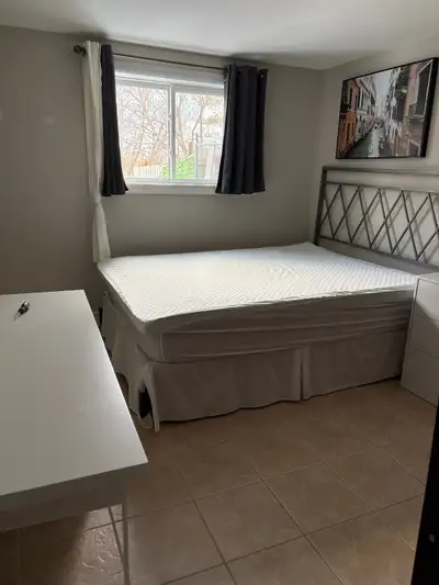 1. Walk out basement, two bedrooms separate entrance 2. Recently Renovated, Well Maintained apartmen...