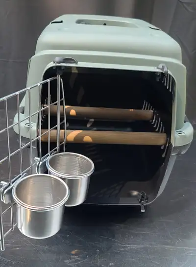 Cage de transport moyenne pour perroquet 46x31x32cm, View more