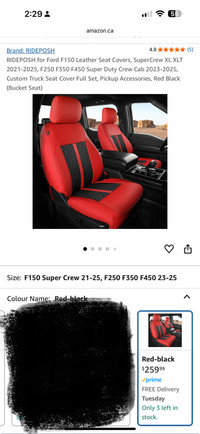 RIDEPOSH Ford F150 Seat Covers Mississauga / Peel Region Toronto (GTA) Preview
