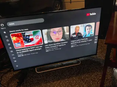 Sony 48" smart  TV, View more