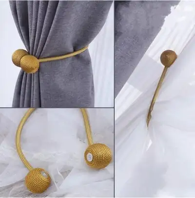 Magnetic Curtain Tiebacks Clips Window Tie Backs Holders, View more