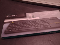 Logitech Wireless Keyboard with Touch Pad for TV Media