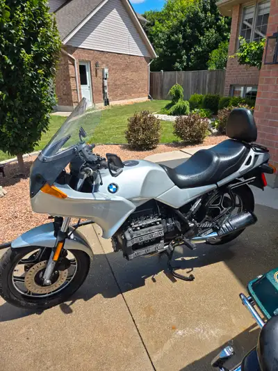 1997 K75S. All original and good running condition. Comes complete with side bags and front lower fa...