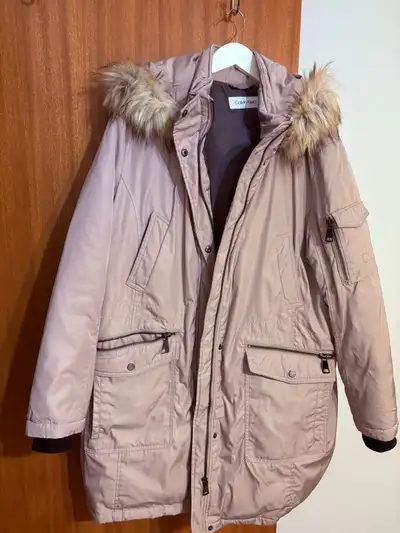 Calvin Klein Ladies Plus Size Parka, View more