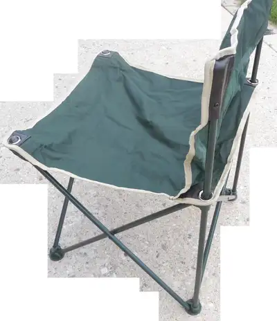 folding camping picnic chair, as new, $10 - in carry storage bag FAQ & HELPFUL INFO FOR YOU: - Pleas...