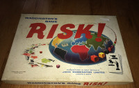 Vintage 1964 RISK Board Game Complete RARE Waddingtons