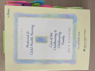 Maternity and Child Health Nursing Textbook, View more