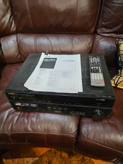YAMAHA RX-V667 Receiver, View more