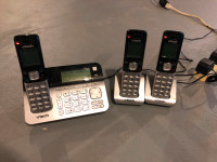 VTECH 3Piece DECT Phone Kit w/ Answering Machine