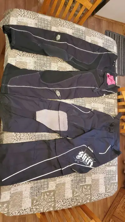 Troy Lee Designs Rev Girl riding pants, size 7/8 - $50 Shift Recon Men's Riding pants, size 28, zip...