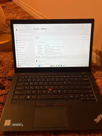Lenova ThinkPad laptop , View more