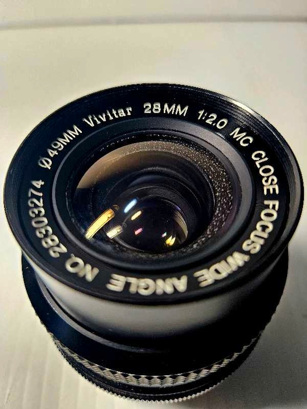 Vivitar 28mm F/ 2 .0 MC Close Focus Wide Angle  Lens- Nikon F dans Appareils photo et caméras  à Ville de Montréal - Image 2