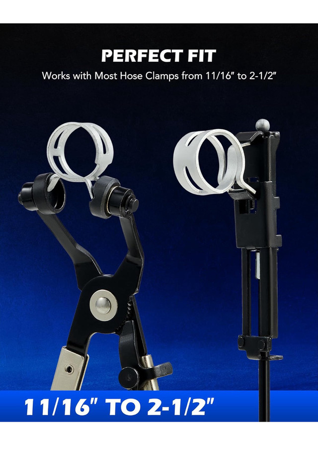 9pcs Hose Clamp Pliers for Fuel Oil & Water Hoses, Automotive Lo in Hand Tools in Hamilton - Image 3
