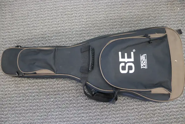 PRS SE P20- Parlor Acoustic Guitar with Gigbag - Satin Black Top in Guitars in City of Halifax - Image 8