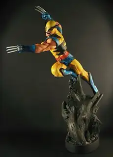Wolverine Statue Bowen, View more