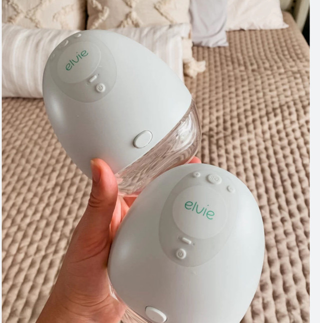 Elvie -  breast pump hands free 1 hub plus all attachments  in Feeding & High Chairs in Calgary - Image 2