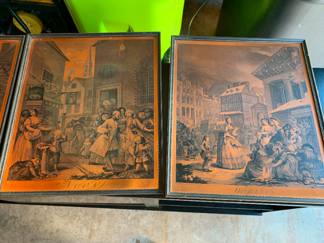 William Hogarth copper etchings in Arts & Collectibles in Sault Ste. Marie - Image 2
