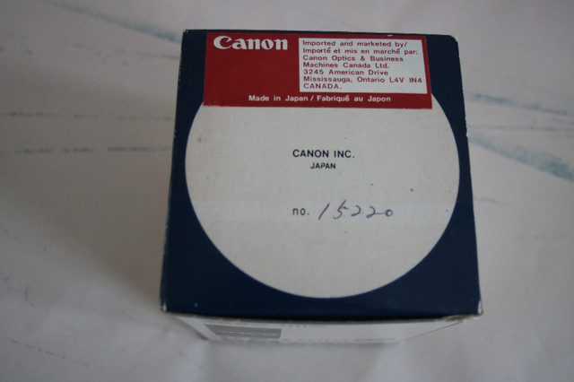 Canon FD 28mm 1:2 S.S.C lens with Canon A-1 camera. in Cameras & Camcorders in North Bay - Image 4