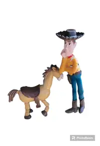 Toy Story, Woody & Bullseye Disney Pixar, mini figures 1996