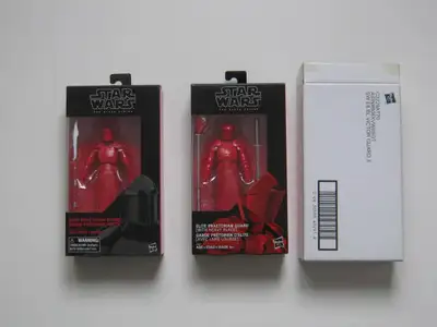 Star Wars The Black Series Elite Praetorian Guard figure set NEW, View more