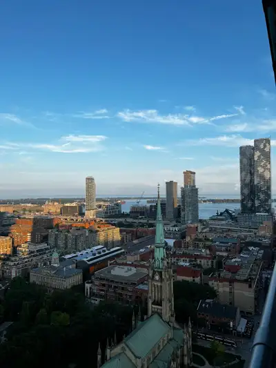 Luxury High-Floor 1-Bedroom Suite with Spectacular Lake Views | Spire Condominiums Available Septemb...