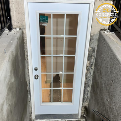 BASEMENT SIDE ENTRANCE DOOR-CUT-INSTALL 226.883.2185, View more