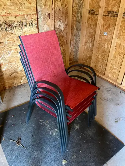 Urgent - 4 chaises de jardin – Très bon état !, View more